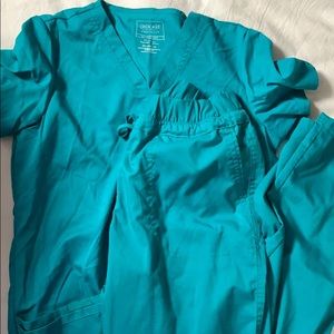 Teal Blue Scrubs